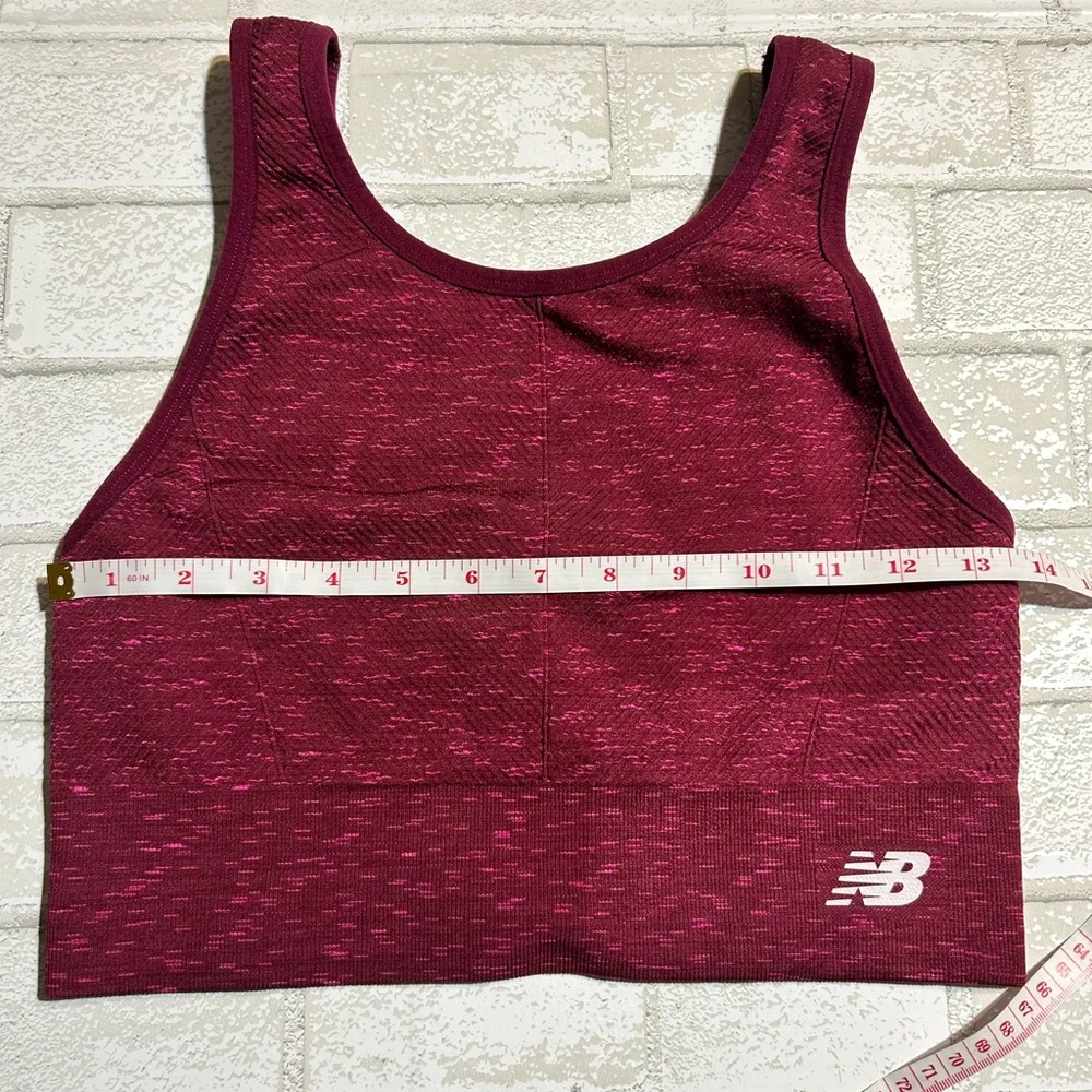 New Balance Maroon Athletic Top